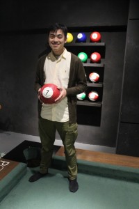 Ball Room負 責 人 Kase 透 過 不 同 途 徑 推 廣 「 桌 上 足 球 」 ， 相 信 有 一 定 的 發 展 空 間 。 